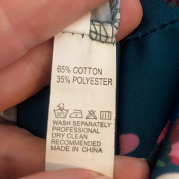 2 piece floral stretch top and bottom - Picture 4 of 4